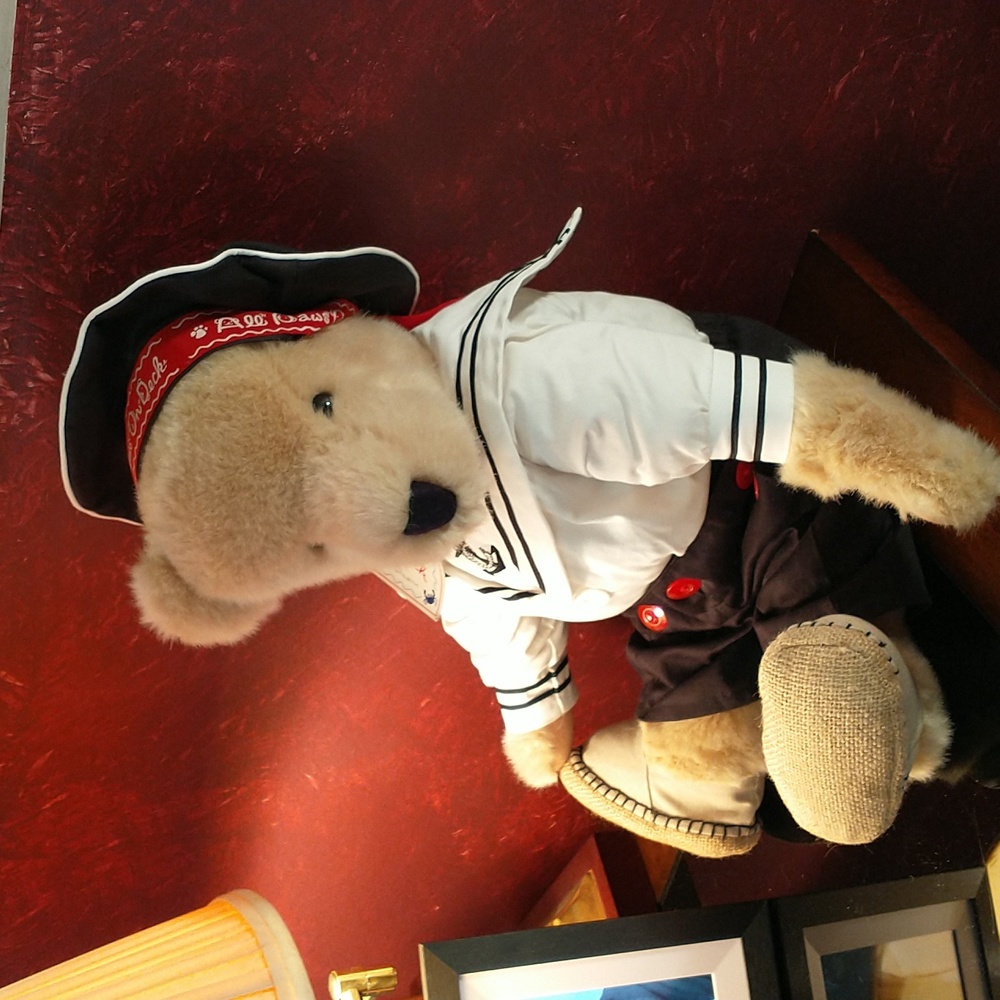 Retired - Cornelius VanderBear -  All Paws on Deck - NWT - 22" - Like New Cond. - Picture 2 of 7